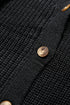 Bishop Sleeve V-Neck Drop Shoulder Button Front Knit Cardigan Sweater